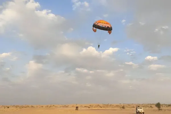 parasailing